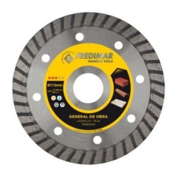 DISCO UNIVERSAL 115MM TURBO RAPID CUT ALTURA 10MM
