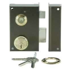CERRADURA SOBREPONER 56B 60MM HE IZQ REDONDO