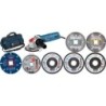 KIT AMOLADORA GWX 750-115 + DISCOS X-LOCK 115MM