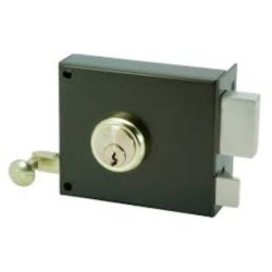 CERRADURA SOBREPONER 125A 80MM HE DCH REDONDO