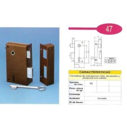CERRADURA SOBREPONER 47/A 5 DCHA. HE ILARGI