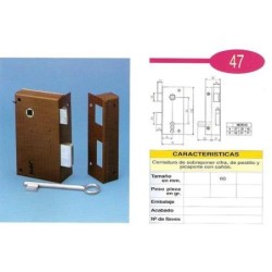 CERRADURA SOBREPONER 47/A 6 DCHA. HE ILARGI