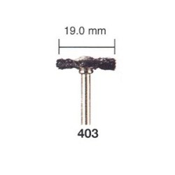 CEPILLO CERDA 19,2 MM. VASTAGO 3,2 MPX2 403