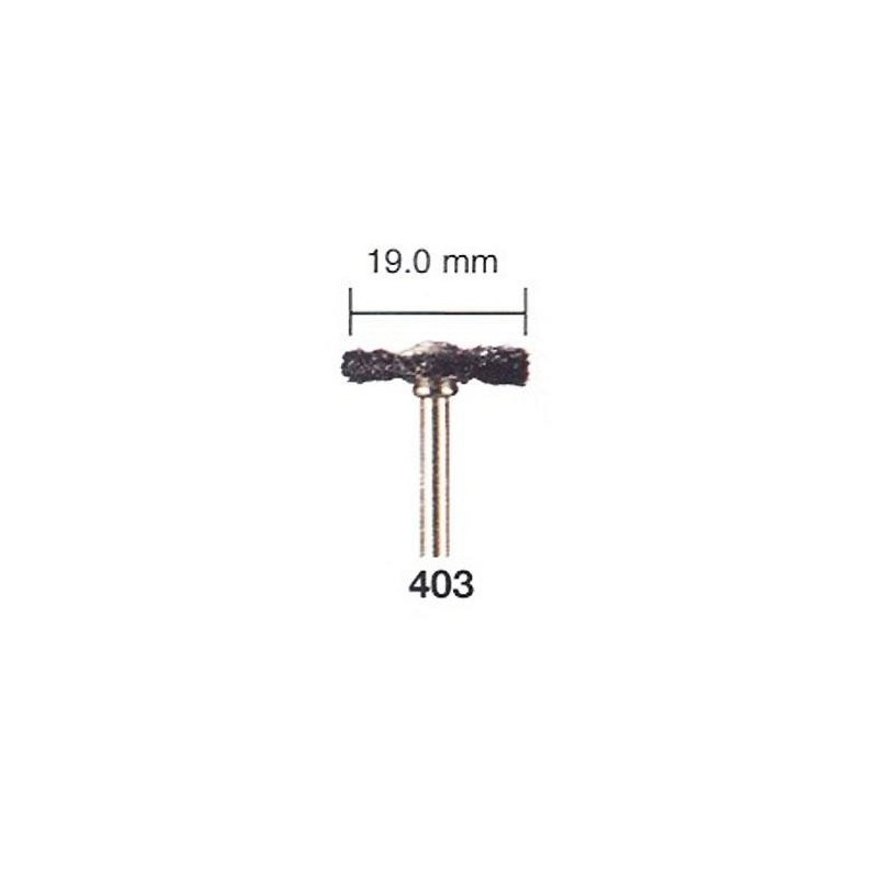 CEPILLO CERDA 19,2 MM. VASTAGO 3,2 MPX2 403