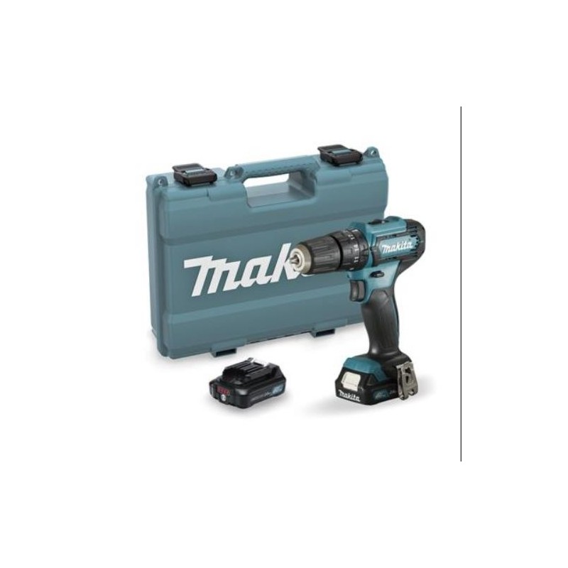 TALADRO COMBINADO 12V 2.0AH 2 BATERIAS HP333DSAE