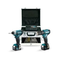 KIT TALADRO HP333D + ATORNILLDOR TD110D 2 BATERIAS