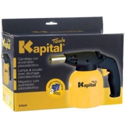 PACK CANDILEJA KT537 + 2 CARTUCHOS BUTANO 200N