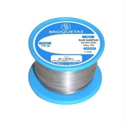 HILO SOLDAR BROFIL 60SN/40PB Ø1MM.100GR.C/FLUX