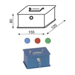 HUCHA PINTADA JOMA 1 ROJO 01281
