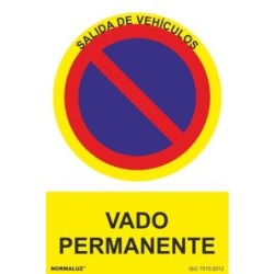 SEÑAL VADO PERMANENTE