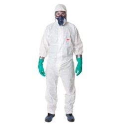BUZO PROTECTOR DESECHABLE BLANCO T/L P4515BL