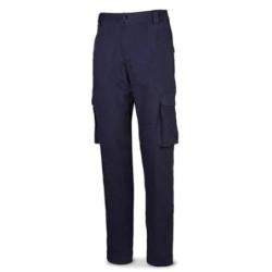 PANTALON STRETCH BASICO AZUL T-40