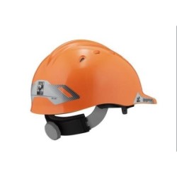CASCO OBRA ALTA SEGURIDAD NARANJA CT-1 REFLEC