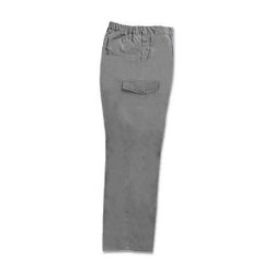 PANTALON MULTIBOLSILLOS TERGAL GRIS 56