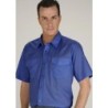 CAMISA MANGA CORTA 2 BOLSILLOS TERGAL AZULINA 40