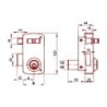 CERRADURA SOBREPONER 5056A/70 HE DCHA. LINCE