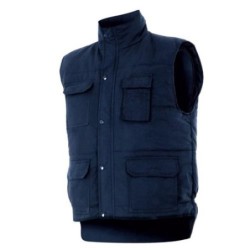 CHALECO MULTIBOLSILLO ACOLCH.AZUL NAVY P108 61 S