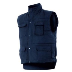 CHALECO MULTIBOLSILLO ACOLCH.AZUL NAVY P108 61 L