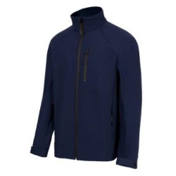CHAQUETA SOFT SHELL AZUL NAVY P206005 61 T- L