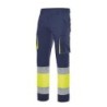 PANTALON STRETCH A.V. AZUL MAR/AMA.FLUOR T- XL