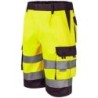 BERMUDA ALTA VISIBILIDAD AMA.FLUOR/MARINO T- XL