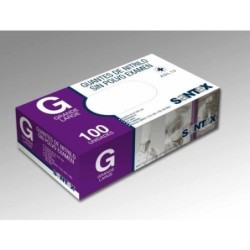 GUANTE NITRILO AZUL S/POLVO 100 UD. T/G GD21BD