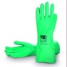 GUANTE SIN SOPORTE NITRILO 9009F QUIMICO VERDE 9