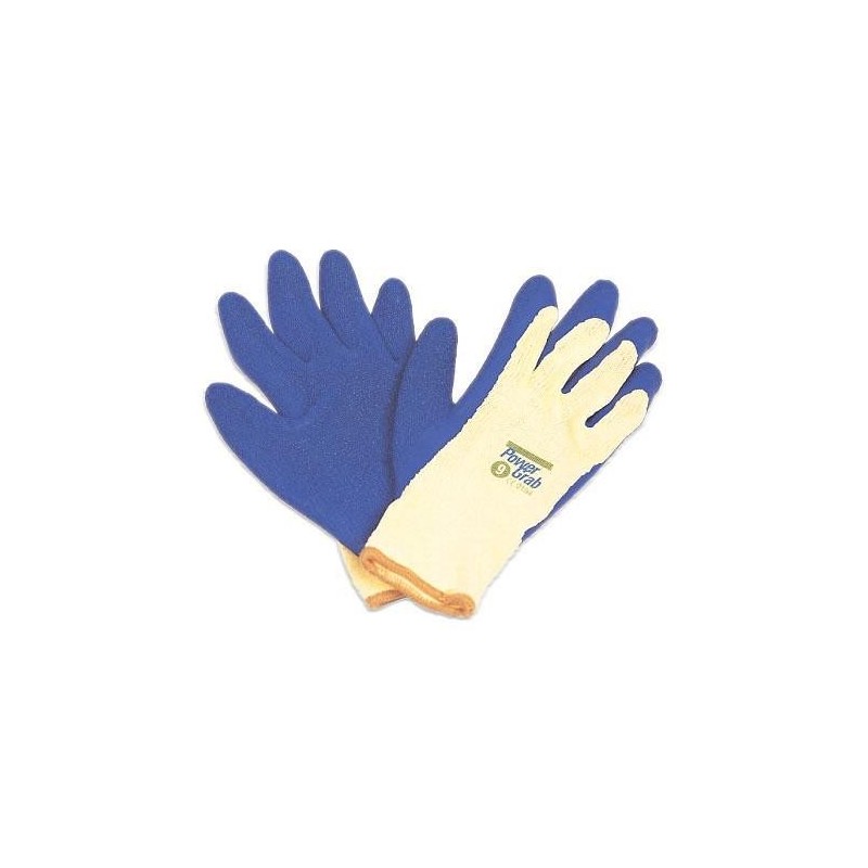 GUANTE LATEX AZUL POWERGRAB300-9 PAR