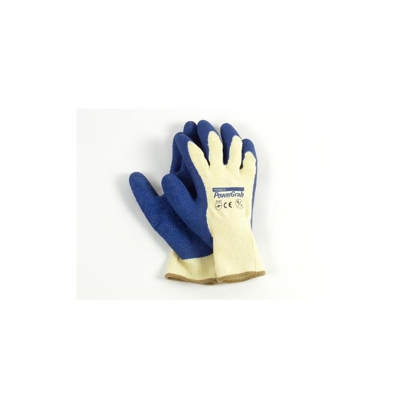 GUANTE LATEX AZULPOWERGRAB 300-10 PAR