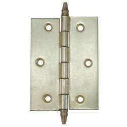 BISAGRA DOBLE HOJA BRICO. CON REMATE 90X60 MM.