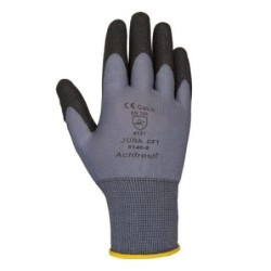 GUANTE NYLON/PVC NEGRO CFT H5140-L PAR