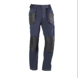 PANTALON MULTIBOLSILLOS FLEX MARINO/NEGRO 181/L