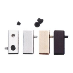 BISAGRA CRISTAL (JUEGO 2P) 263 CROMO