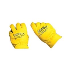 GUANTES FLOR AMARILLO PAR TALLA 9 100FVA PAR
