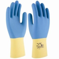GUANTE BICOLOR POLICLOROPRENO/LATEX BI-NEOX T-7