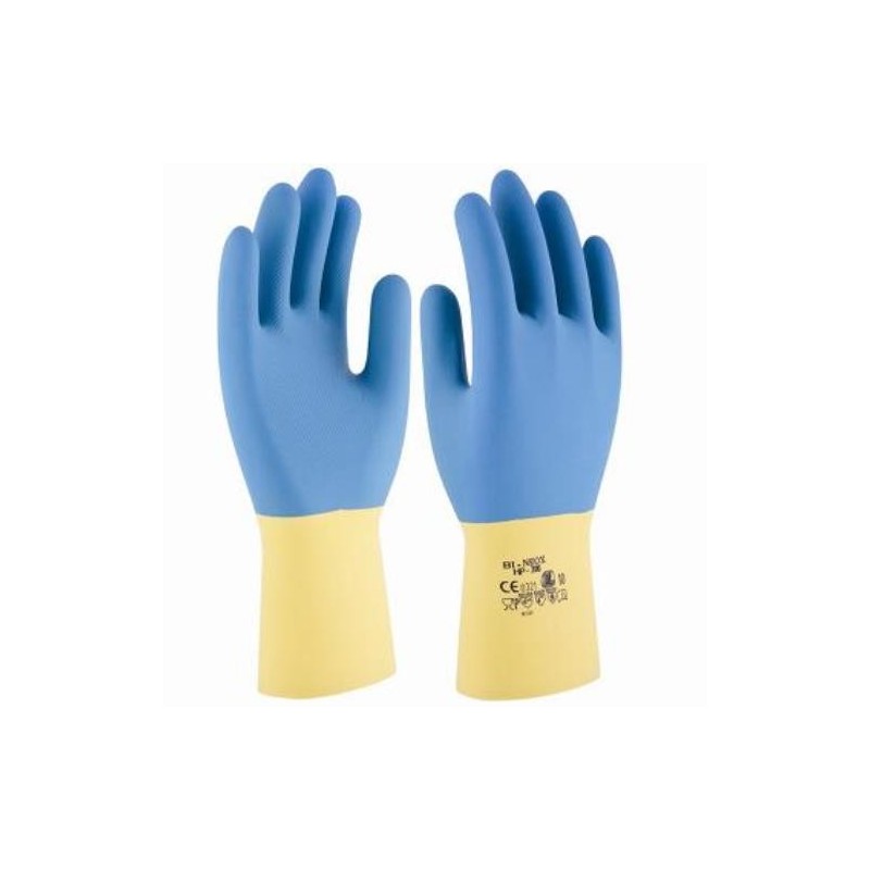 GUANTE BICOLOR POLICLOROPRENO/LATEX BI-NEOX T-10