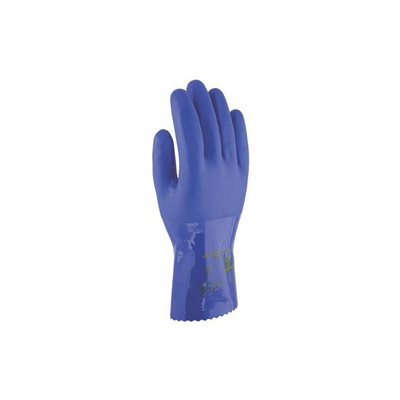 GUANTE PVC ANTIDESLIZANTE SUPER OIL-28 T-9