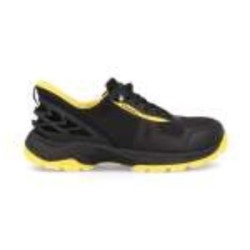 ZAPATILLA SEGURIDAD SPIDER NEGRO-AMARILLO T.47