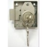 CERRADURA SOBREPONER NIQUEL 23R NIQUELADO MATE-25