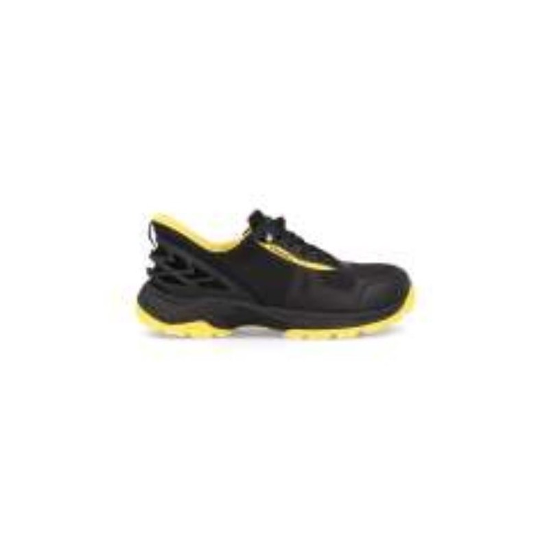 ZAPATILLA SEGURIDAD SPIDER NEGRO-AMARILLO T.48