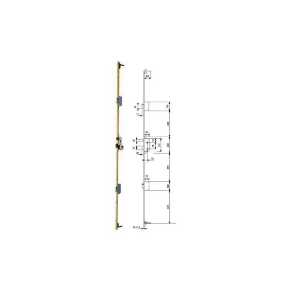 CERRADURA SEGURIDAD TLPN5/66/LE