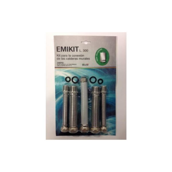 KIT CONEXION ESPIROMETALICO CALENTADORES/CALDERAS