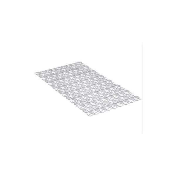 ALFOMBRA BA￑O PVC 70X36 BLANCA 5510201