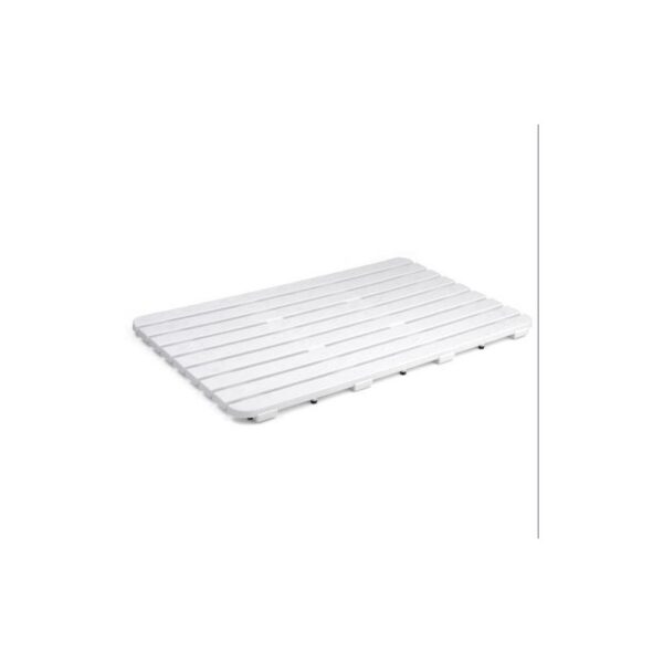 TARIMA DE BA￑O POLIPROPILENO 50X80 CM BLANCA