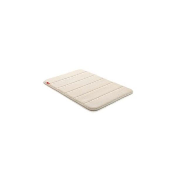 ALFOMBRA BA￑O NUVOLA MICROFIBRA 40X60 BLANCA
