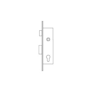 CERRADURA PUERTA METALICA 2200/15/HZ TESA