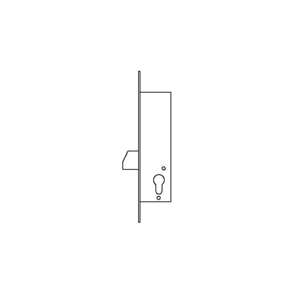 CERRADURA PUERTA METALICA 2211/20/AI TESA