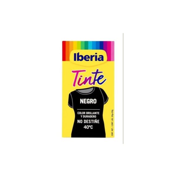 TINTE IBERIA 40 CENTIGRADOS NEGRO 214121