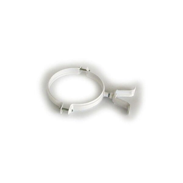 ABRAZADERA REGULABLE 125 MM. ALUMINIO BLANCO