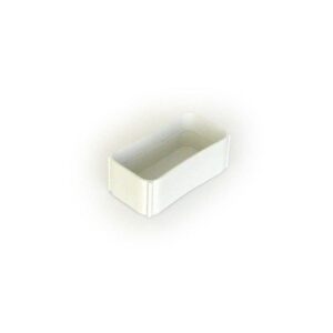 EMPALME RECTANGULAR POLIPROPILENO 110X56